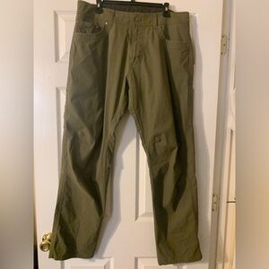KÜHL Men’s REVOLVR pants 36X32 Olive Green